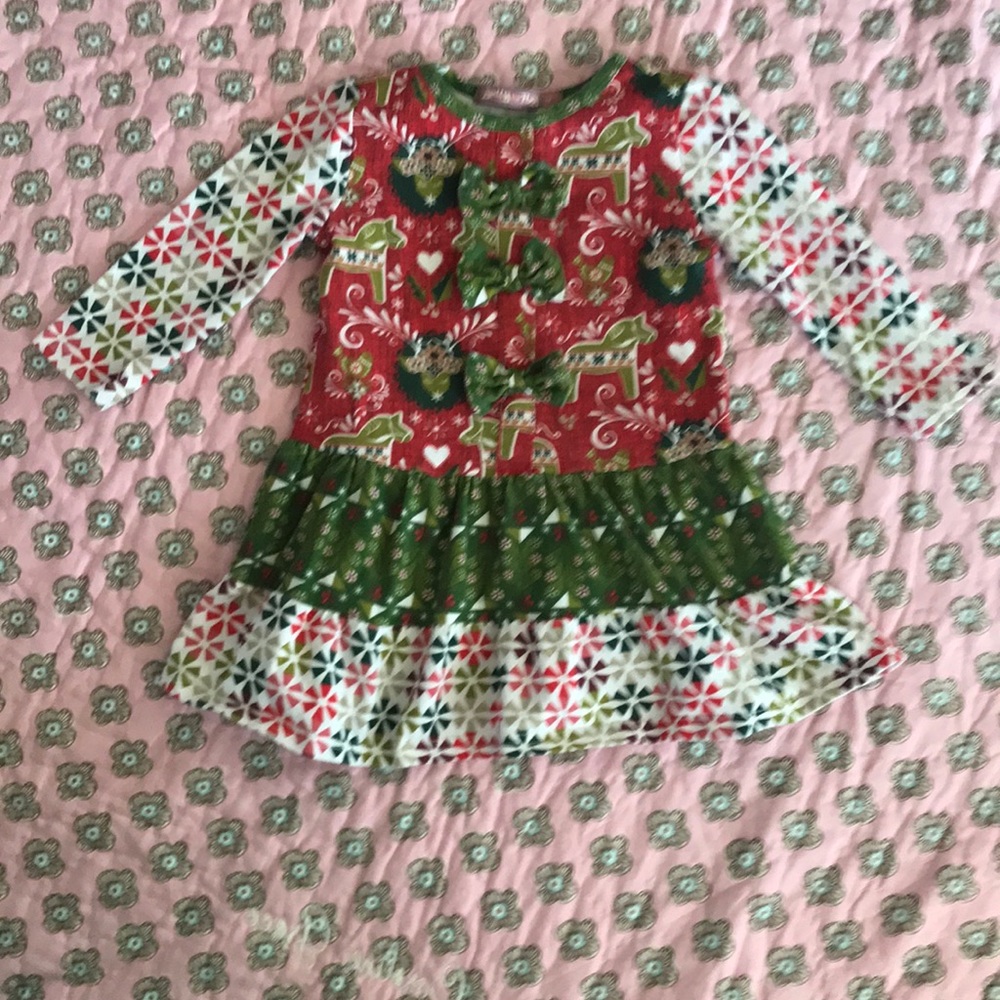 Knit Christmas dress